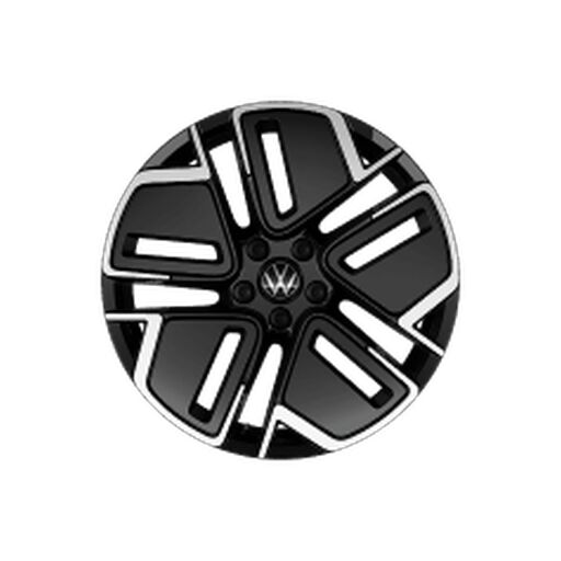 Obręcze ze stopu metali lekkich York Aero 8J x 19, czarne, szlif diamentowy
