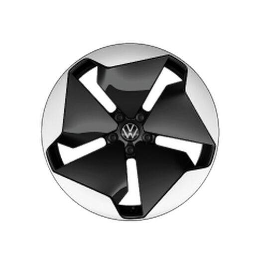 Obręcze aluminiowe czarne Sanya 7,5J x 20