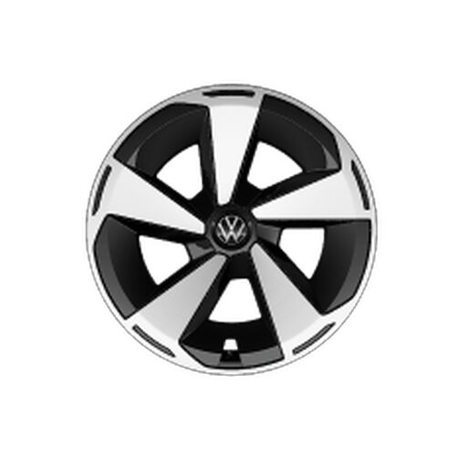 Obręcze aluminiowe "Martorell" 19", czarne, szlif diamentowy ze sportowymi oponami 225/40 R19